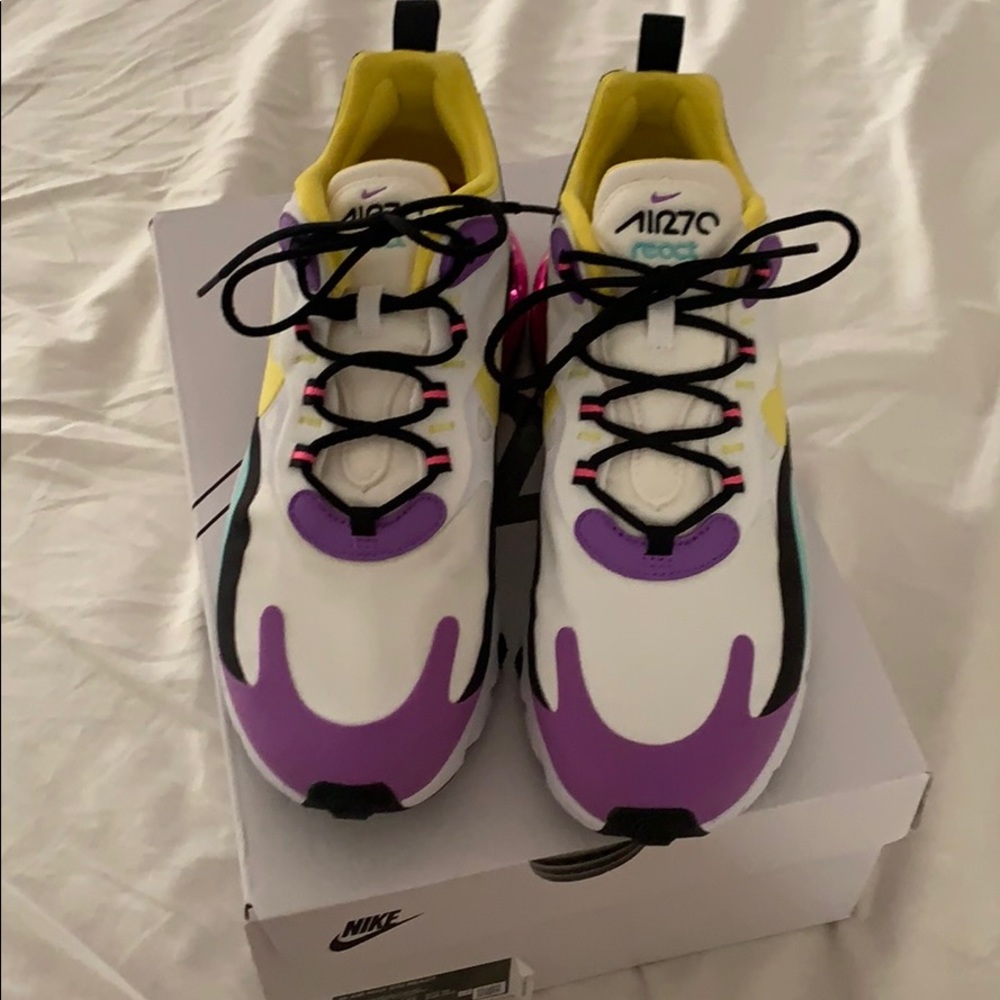 Nike air max 270 react White black Multicolor